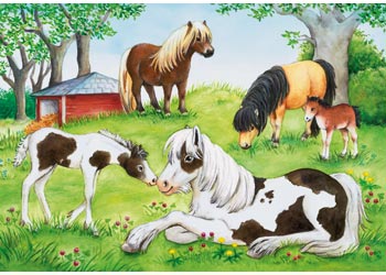 RB08882-9 WORLD OF HORSES 2 X 24 PIECE