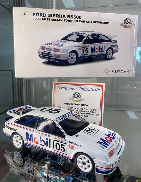 A89012 FORD SIERRA RS 500 1990 AUSTRALIAN TOURING CAR CHAMPIONSHIP PETER BROCK  1:18TH