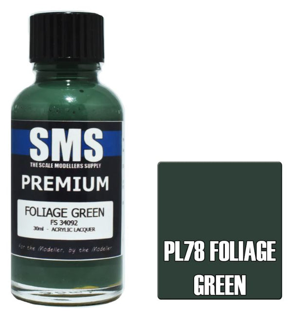 PL78 PREMIUM ACRYLIC LACQUER 30 ML FOLIAGE GREEN