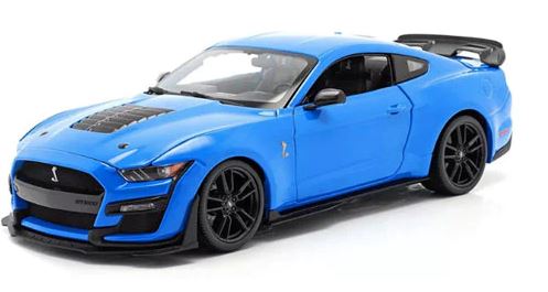 2020 MUSTANG SHELBY GT 500 BLUE 1:18TH