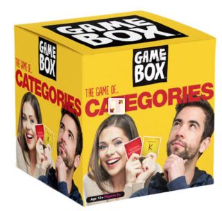 GAME BOX THE GAME OF CATERGORIES