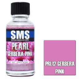 PRL12 PEARL ACRYLIC LACQUER 30ML GERBERA PINK