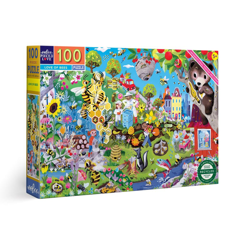 LOVE OF BEES 100 PIECE