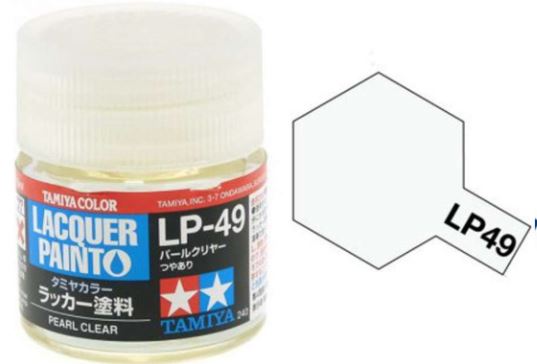 LP49 LACQUER PEARL CLEAR 10ML