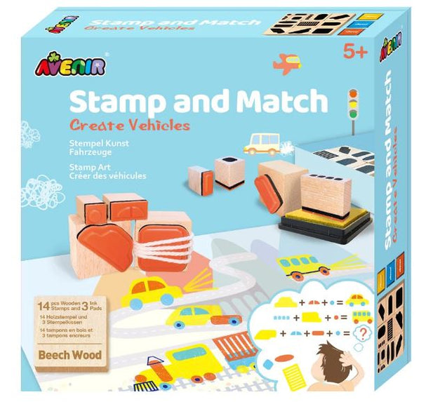 STAMP AND MATCH CREATE VEHICLES