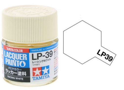 LP39 LACQUER RACING WHITE 10ML