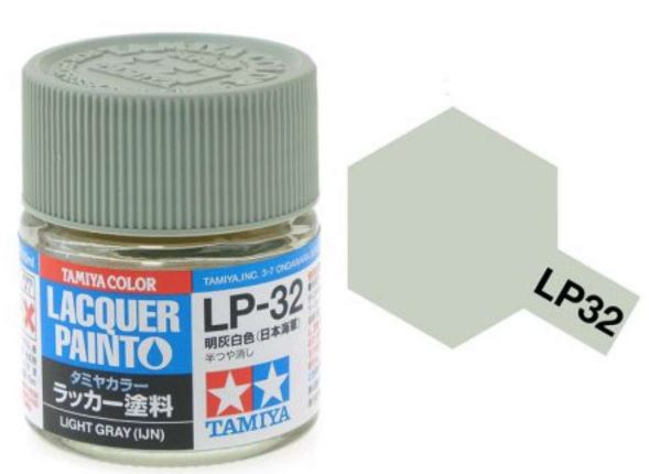 LP32 LACQUER LIGHT GREY 10ML