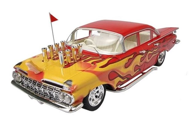 1959 CHEVY IMPALA RED 1:43RD