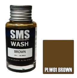 PLW01 WASH BROWN 30ML