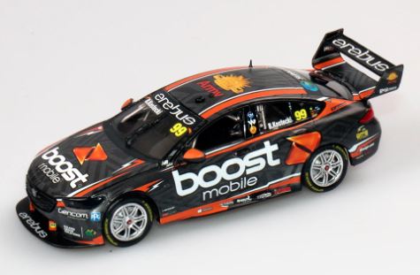 ACD43H21B EREBUS BOOST RACING #99 HOLDEN ZB COMMODORE 2021 REPCO SUPERCARS CHAMPIONSHIP SEASON BRODIE KOSTECKI 1:43RD