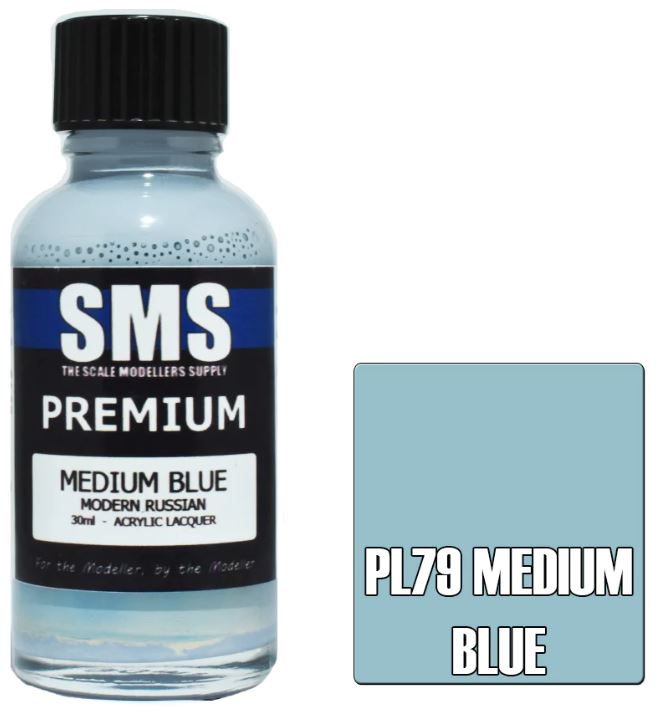 PL79 PREMIUM ACRYLIC LACQUER 30 ML MEDIUM BLUE