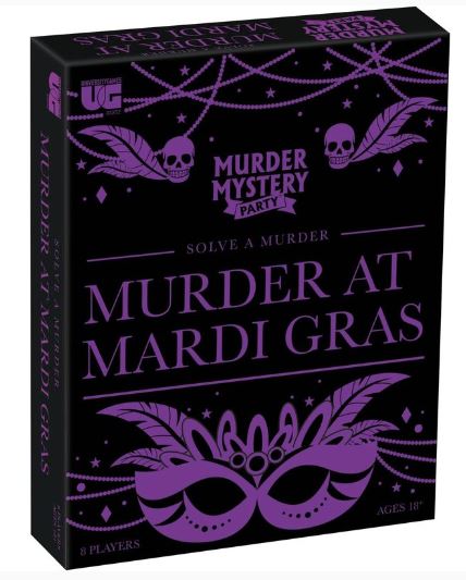 MURDER MYSTERY PARTY MURDER AT MARDI GRAS