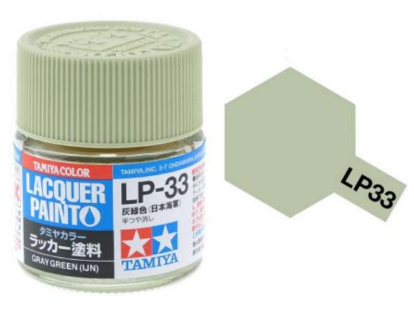 LP33 LACQUER GREY GREEN 10ML