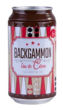 BACKGAMMON IN A CAN