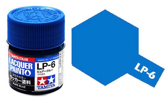 LP6 LACQUER PURE BLUE 10ML