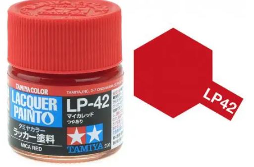 LP42 LACQUER MICRA RED 10ML