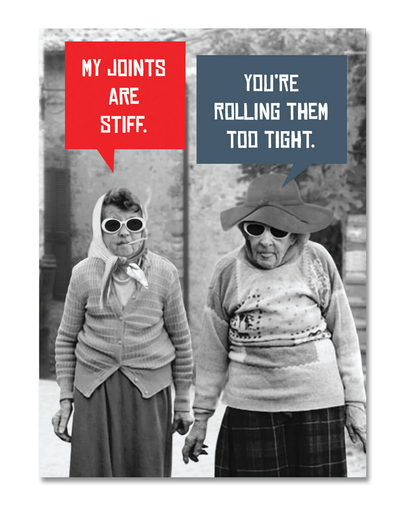 JOINTS STIFF WOMAN