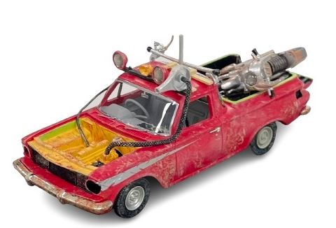 ACEDDA8 MAD MAX EJ HOLDEN UTE WITH BIKE 1:43RD