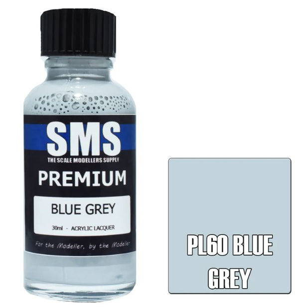 PL60 PREMIUM ACRYLIC LACQUER 30M BLUE GREY
