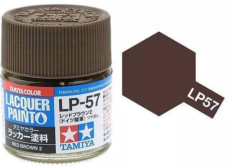 LP57 LACQUER RED BROWN 2 10ML