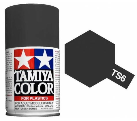 TS6 SPRAY BLACK MATT