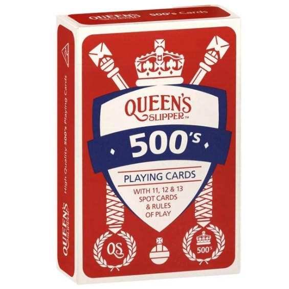 QUEENS SLIPPER 500 PLAYING CARDS