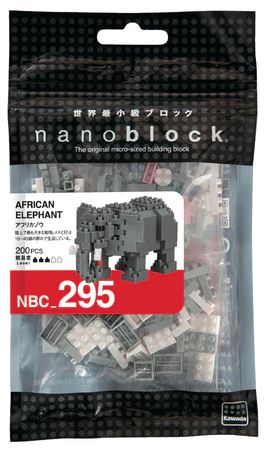NANOBLOCK AFRICAN ELEPHANT