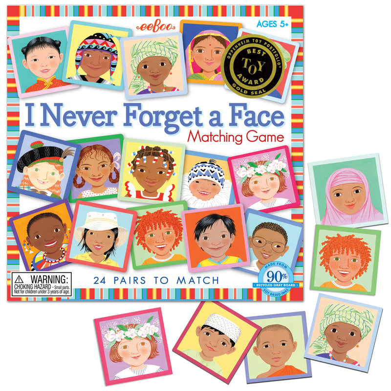 MEMORY GAME I NEVER FORGET A FACE