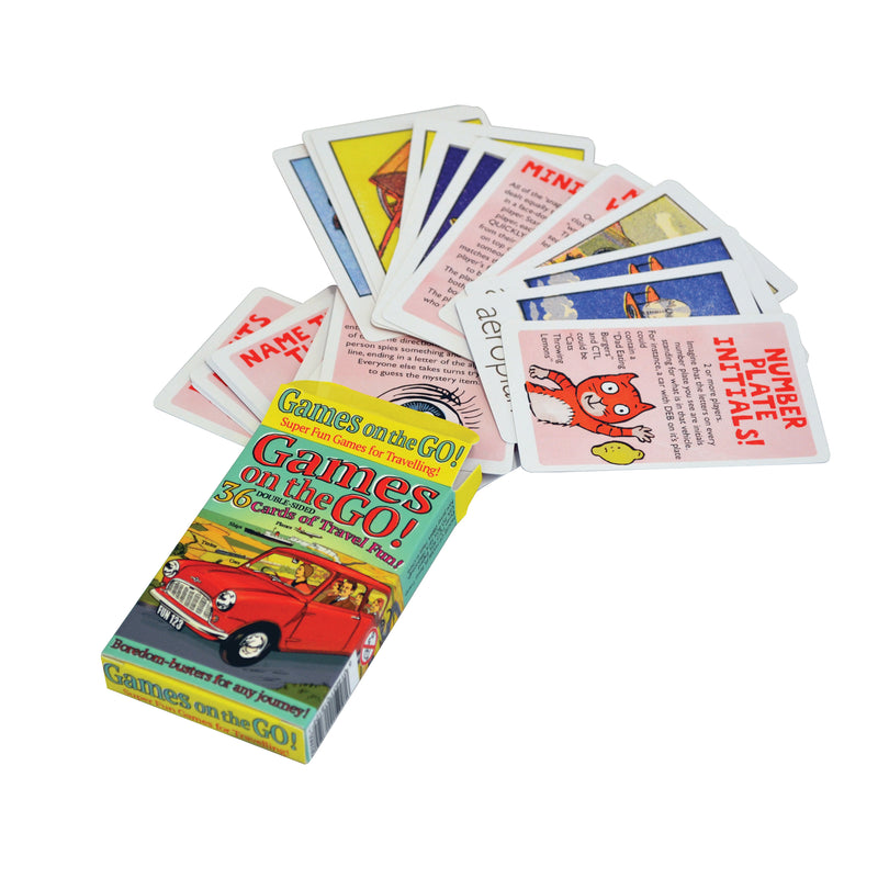 GAMES ON THE GO TRAVEL CARDS