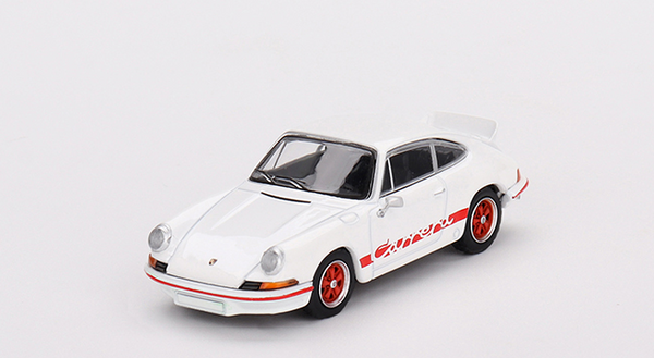 MGT00612-R PORSCHE 911 CARRERA RS 2.7 GRAND PRIX WHITE WITH RED LIVERY  1:64TH