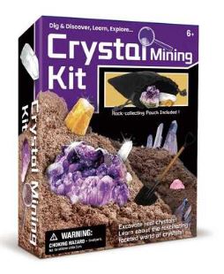 DIG AND DISCOVER CRYSTAL MINING KIT