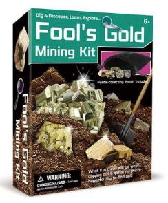 DIG AND DISCOVER FOOLS GOLD MINING KIT