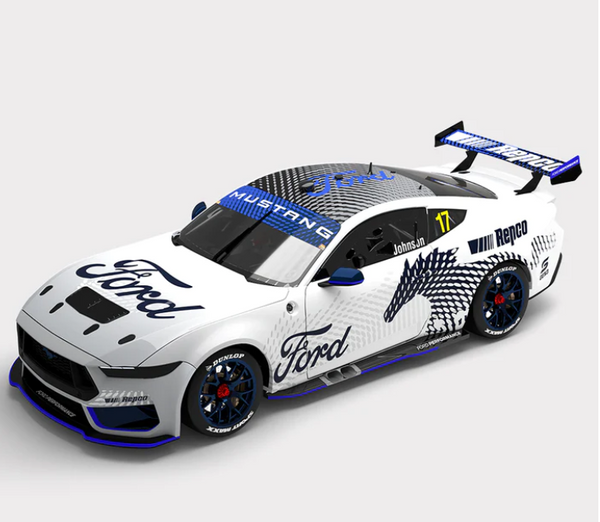 ACD18F22Y FORD PERFORMANCE #17 FORD MUSTANG GT GEN3 S650  SUPERCAR 2022 BATHURST 1000 LAUNCH LIVERY DICK JOHNSON 1:18TH