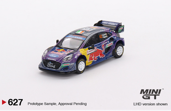 MGT00627-L FORD PUMA RALLY1 #42 M-SPORT FORD WRT 2022 RALLY ITALIA SARDENGNA 2ND PLACE 1:64TH