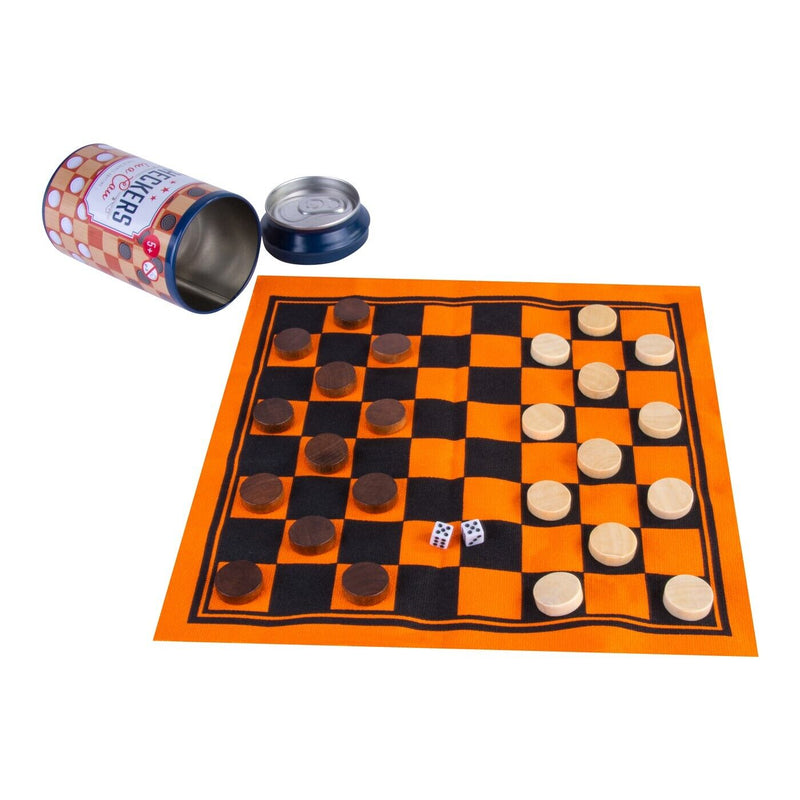CHECKERS IN A TIN