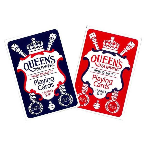 QUEENS SLIPPER PLAYING CARDS