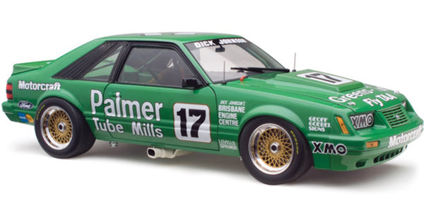 18763 FORD MUSTANG GT 1985 ATCC 2ND PLACE DICK JOHNSON 1:18TH