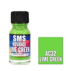 AC32 ADVANCE ACRYLIC LACQUER 10ML LIME GREEN