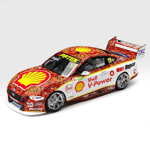 ACR12F21J SHELL V-POWER RACING TEAM FORD MUSTANG #17 MERLIN DARWIN TRIPLE CROWN INDIGENOUS LIVERY WILL DAVISON 1:12TH