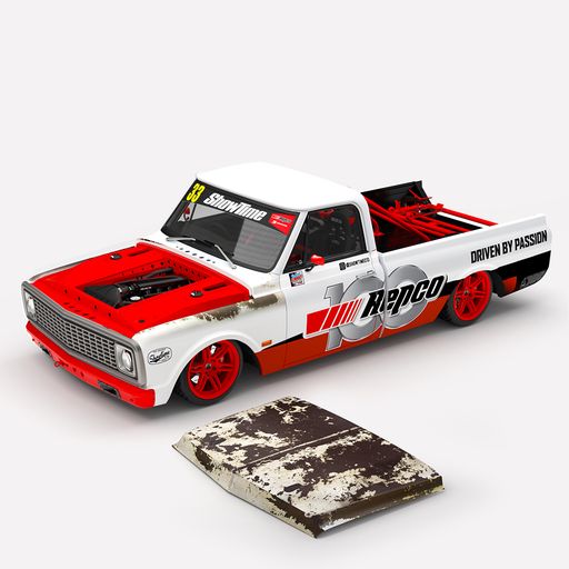 ACR18C10A REPCO SHOWTIME C10 PRO TOURING PICK UP BY KUSTOM GARAGE 1:18TH