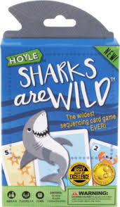 SHARKS ARE WILD CARD GAME