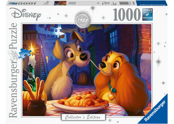 RB13972-9 DISNEY MOMENTS 1955 LADY AND TRAMP 1000 PIECE