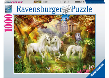 RB15992-5 UNICORNS IN THE FOREST 1000 PIECE