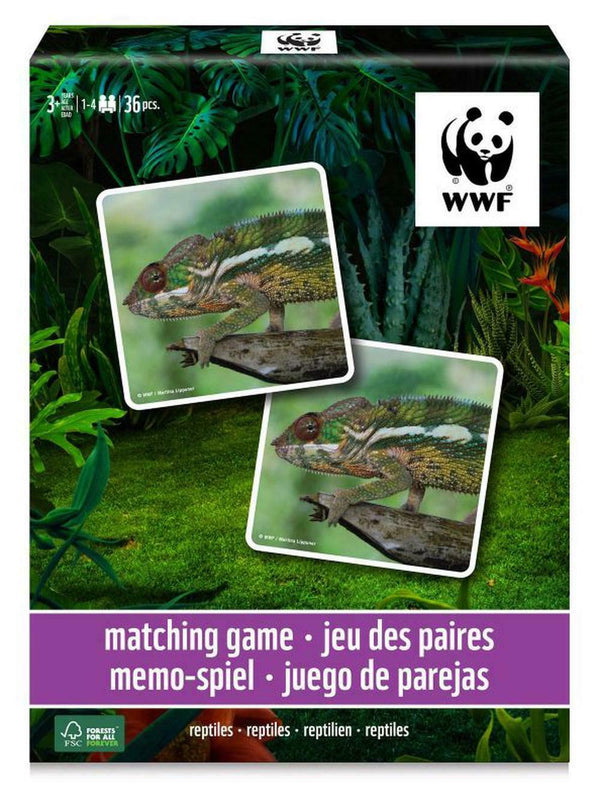 WWF REPTILES MEMORY MATCHING GAME